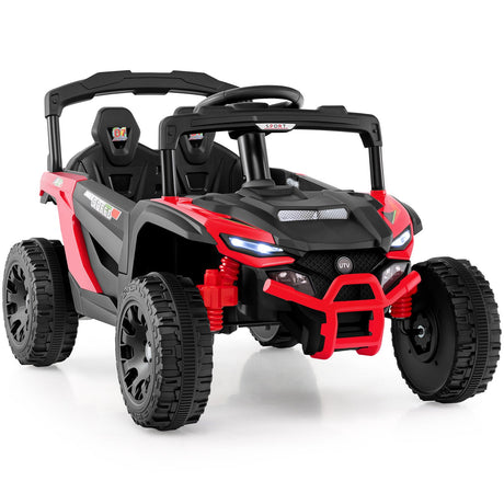 Coche Eléctrico UTV de 12V para Niños con Luces LED, Música y Bocina