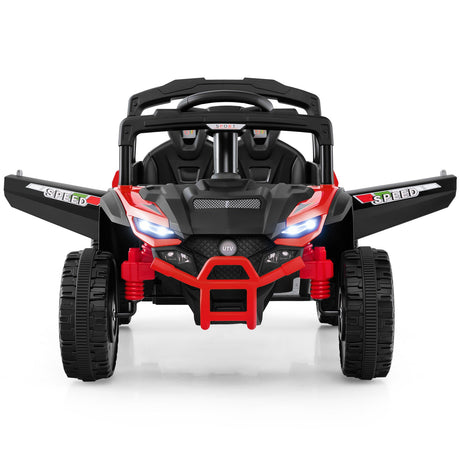 Coche Eléctrico UTV de 12V para Niños con Luces LED, Música y Bocina