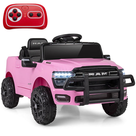 Coche Eléctrico para Niños 12V con Licencia RAM 3500 con Control Remoto