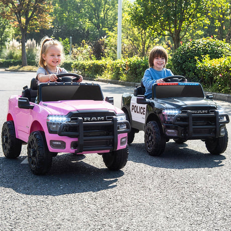 Coche Eléctrico para Niños 12V con Licencia RAM 3500 con Control Remoto
