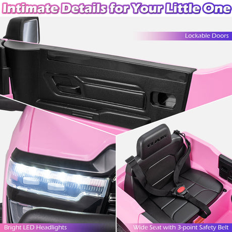 Coche Eléctrico para Niños 12V con Licencia RAM 3500 con Control Remoto
