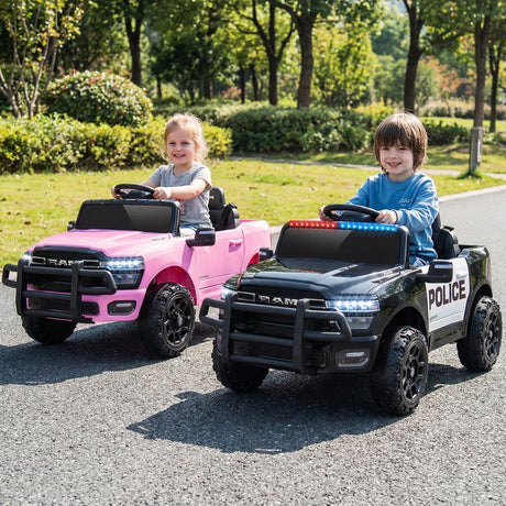 Coche Eléctrico para Niños 12V con Licencia RAM 3500 con Control Remoto