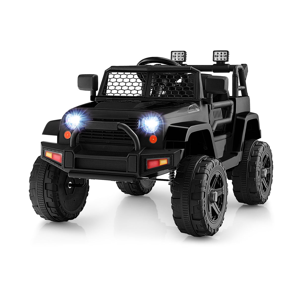 Camioneta de 12 V para niños con control remoto y faros