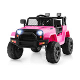 Camioneta de 12 V para niños con control remoto y faros