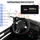Camioneta de 12 V para niños con control remoto y faros