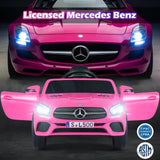 Coche Eléctrico Infantil Mercedes-Benz 12V con Control Remoto y Música
