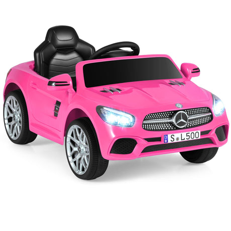 Coche Eléctrico Infantil Mercedes-Benz 12V con Control Remoto y Música