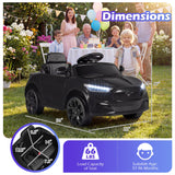Coche eléctrico infantil 12V Ford Mach E con licencia, control parental y bocina