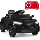 Coche eléctrico infantil 12V Ford Mach E con licencia, control parental y bocina