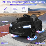 Coche eléctrico infantil 12V Ford Mach E con licencia, control parental y bocina