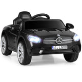 Coche Eléctrico Infantil Mercedes-Benz 12V con Control Remoto y Música