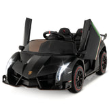 Coche Deportivo Eléctrico 12V Lamborghini 4WD con Licencia y Control Remoto 2.4G para Niños