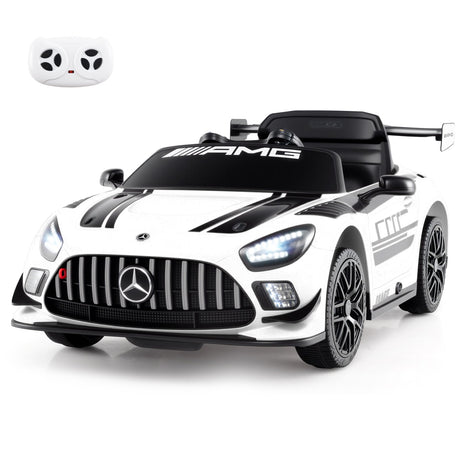 Coche Eléctrico para Niños Mercedes-AMG GT3 con Licencia y Velocidad Ajustable de 12V