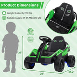 12V Ride on Car Electric UTV with Remote and Music for Big Kids