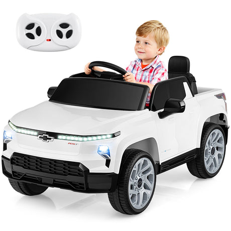 Coche Eléctrico para Niños de 12V con Licencia Chevrolet y Mando a Distancia, Regalo para Mayores de 3 Años