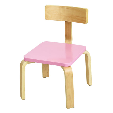 Juego de mesa y 2 sillas de madera de 3 piezas para niños