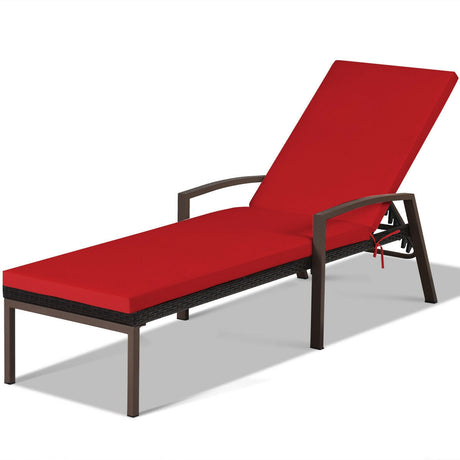 Juego de muebles de ratán para patio de 2 piezas