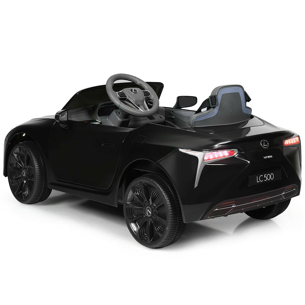 Coche eléctrico Lexus LC500 con licencia y control remoto para niños