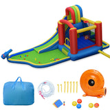 Castillo hinchable infantil con soplador
