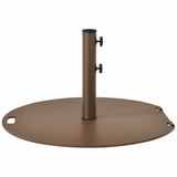 Soporte de base para sombrilla de patio de 50 libras con ruedas