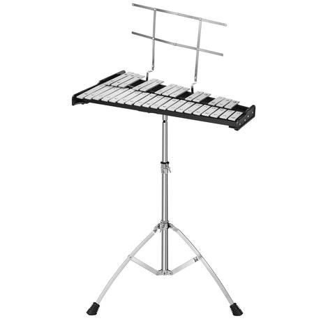 Campana de percusión de xilófono de 32 notas con soporte ajustable