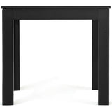 Wooden Square Patio Coffee Bistro Table