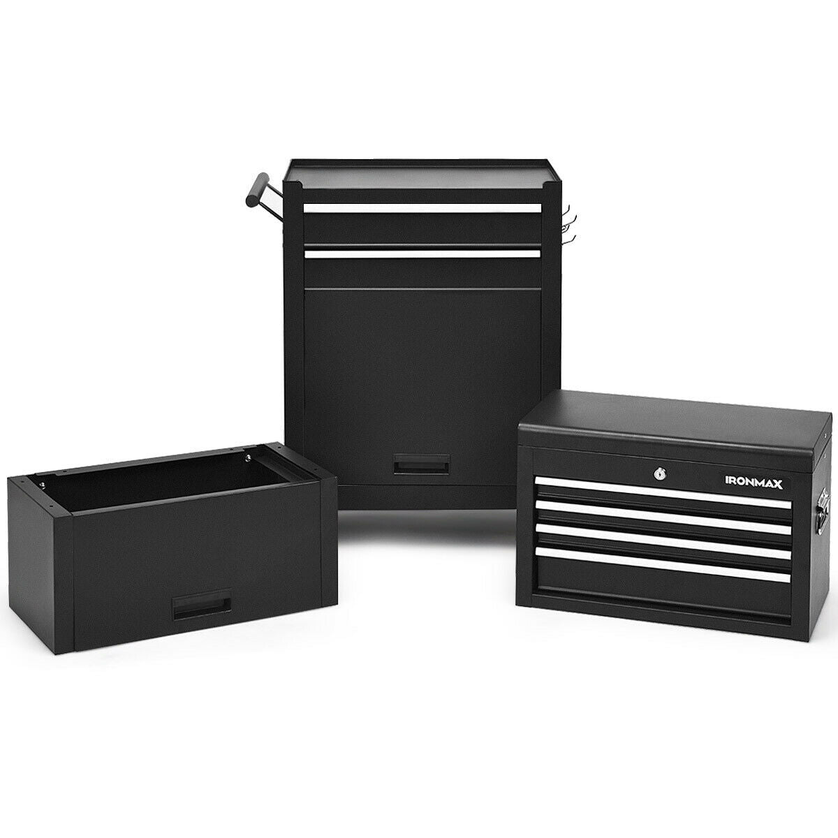 Caja de herramientas de 6 cajones con gabinete de altura
