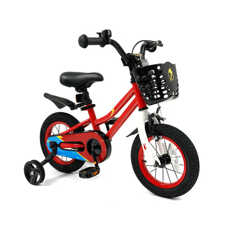 Bicicleta para niños de 12 pulgadas con ruedas de entrenamiento para edades de 3 a 4 años