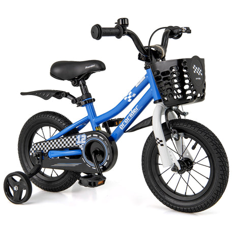 Bicicleta para niños de 12 pulgadas con ruedas de entrenamiento para edades de 3 a 4 años