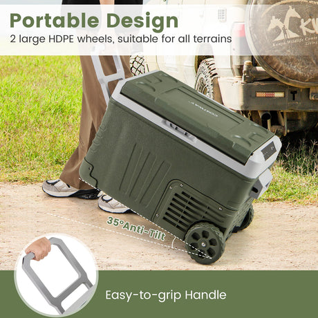 Refrigerador portátil de 12 V para coche con rango ajustable