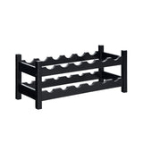2-Tier 12 Bottles Bamboo Storage Shelf Wine Rack