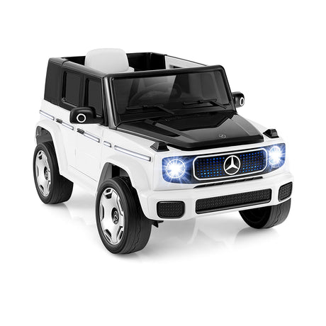 Coche montable Mercedes-Benz EQG 12V con licencia para niños con control remoto