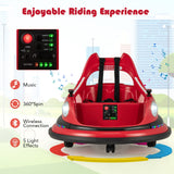 Coche de Choque para Niños de 12V con Control Remoto y Joysticks Duales