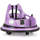 Coche de Choque para Niños de 12V con Control Remoto y Joysticks Duales