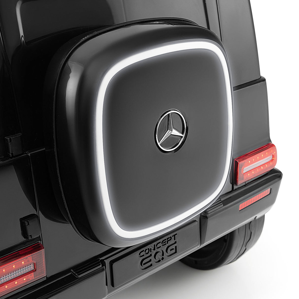 Coche montable Mercedes-Benz EQG 12V con licencia para niños con control remoto