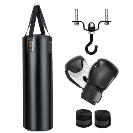 Paquete para Gimnasio: Set de Saco de Boxeo Colgante + Cinta de Correr Plegable