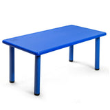 Mesa Rectangular de Plástico para Niños para Aprender y Jugar