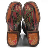Tin Haul Open Season/Deer Hunter - Men's Leather Cowboy Boot