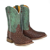 Bota Vaquera de Cuero para Hombre Tin Haul Tangled/I'm Country