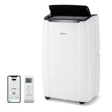 Aire Acondicionado Portátil de 12000 BTU, Unidad de CA Doméstica Inteligente 4 en 1 con WiFi y Calefacción