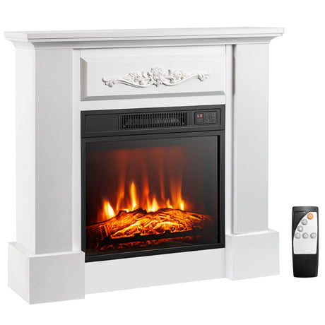 Mueble para TV de 1400W con chimenea eléctrica y control remoto