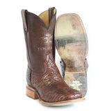 Tin Haul Sharp As Ever - Bota vaquera de cuero para hombre