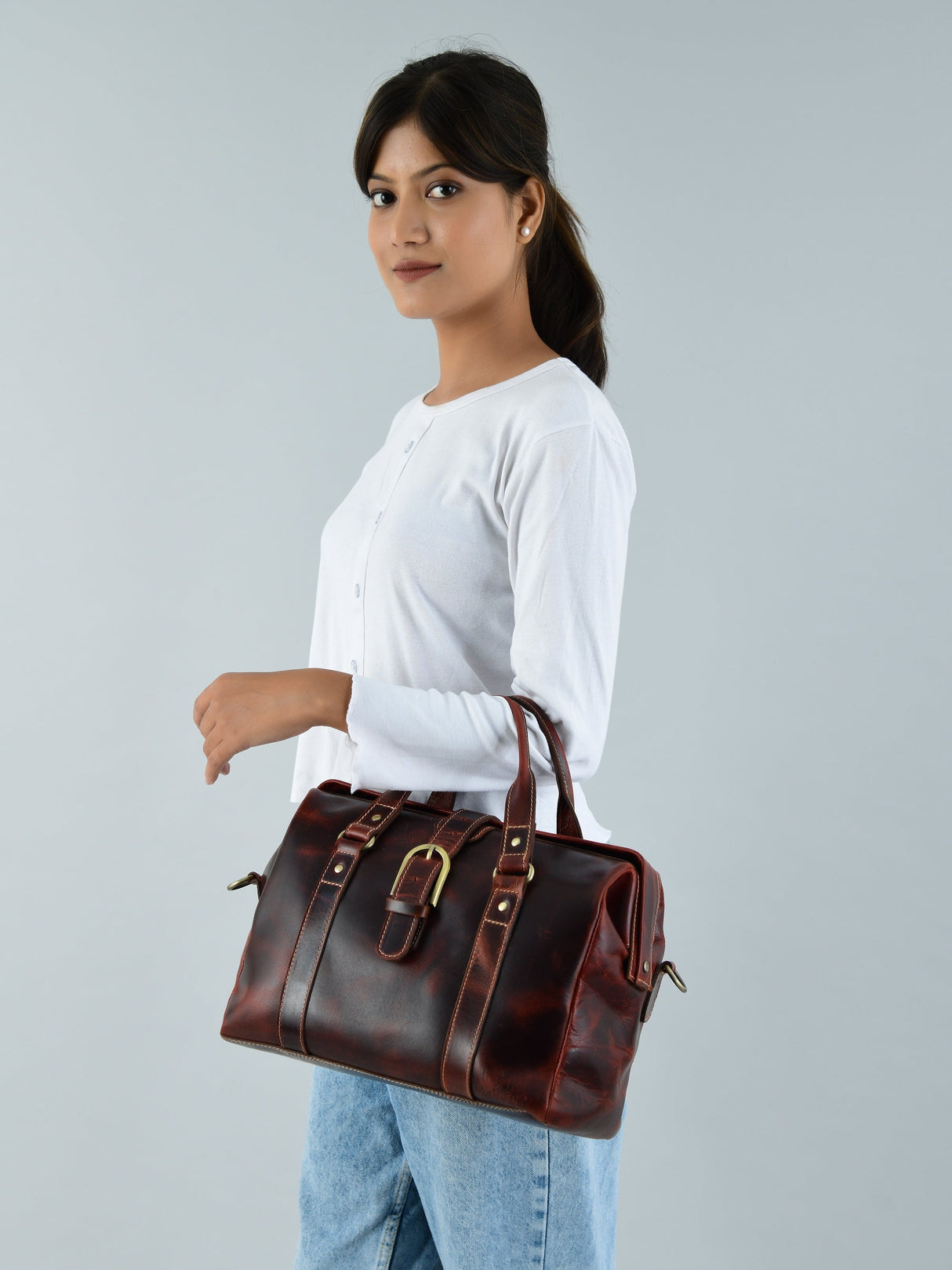 Bolso Chic Color Vino