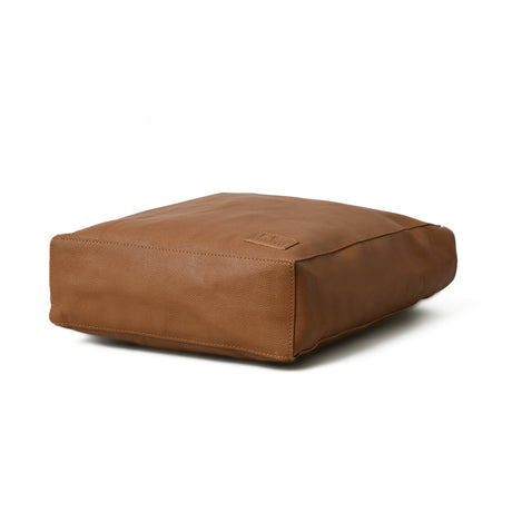 Bolso Tote de Cuero Chic Café para Mujer