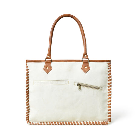 Bolso de hombro de lona reciclada Star