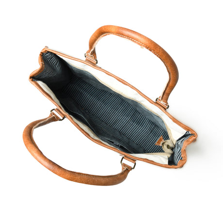 Bolso de hombro de lona reciclada Star