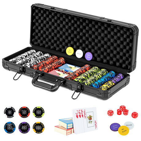 Set de fichas de póquer Texas Hold'em de 14 gramos