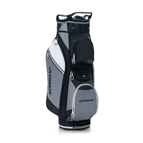 Bolsa de golf de pie de 14 divisores con capota impermeable para la lluvia