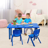 Mesa Rectangular de Plástico para Niños para Aprender y Jugar