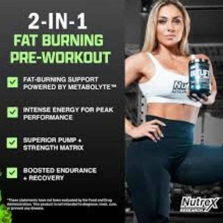 Nutrex OutLift Burn, 22 porciones
